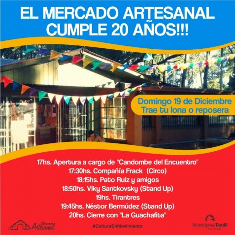 El Mercado Artesanal cumple 20 años
